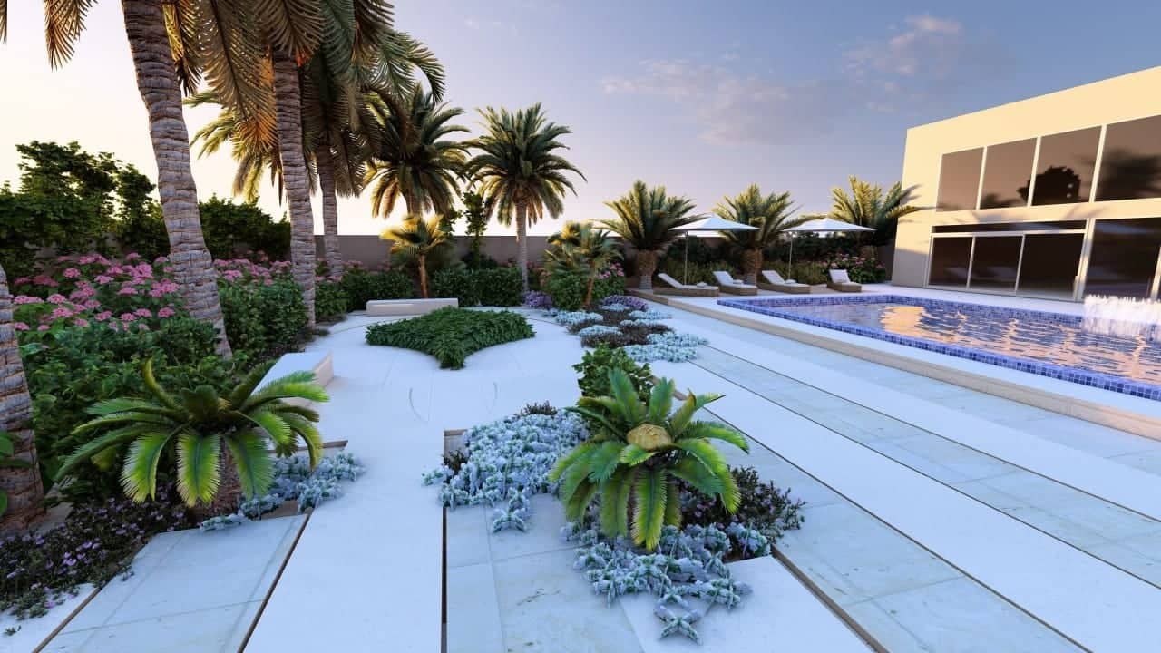 Luxury villa with pool